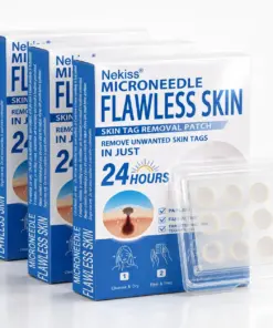 Nekiss® 2026 SKIN INNOVATION Advanced Microneedle Skin Tag Removal Patch for Fast, Visible Results